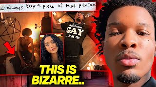 D4Vd Exposed For Having Satanic Rituals In His Home Involving Celeste Hes So Weird