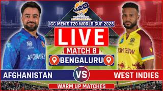 ICC Men's T20 World Cup 2026 Live: AFG vs WI Live | Afghanistan vs West Indies Live Score Commentary