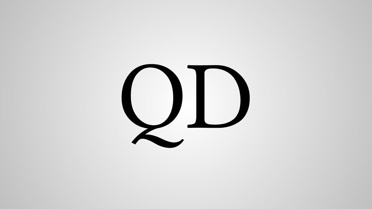 What Does QD Stand For YouTube What Does QD Stand For YouTube