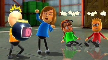 Dojo Domination  Challenge Advanced Difficulty in Wii Party U With BlackWidow | Oldbie Gaming