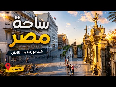 ساحة مصر في بورسعيد.. تحفة معمارية تخطف الأنظار
