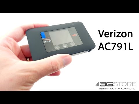 Verizon Netgear Jetpack AC791L Unboxing and Overview