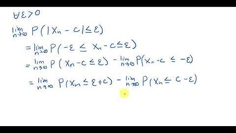 Convergence in Probability and Distribution to a Constant