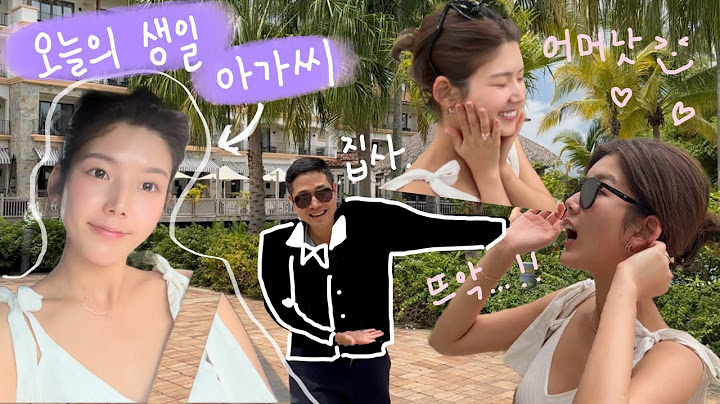 【🇵🇦】 야레야레 못말리는 아가씨. 생일 축하해드리러 왔습니다🤵🏻‍♂️🖤 | 결혼 후 첫 생일. 파나마 5성급 리조트 만끽하기