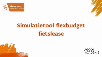 Simulatietool flexbudget fietslease