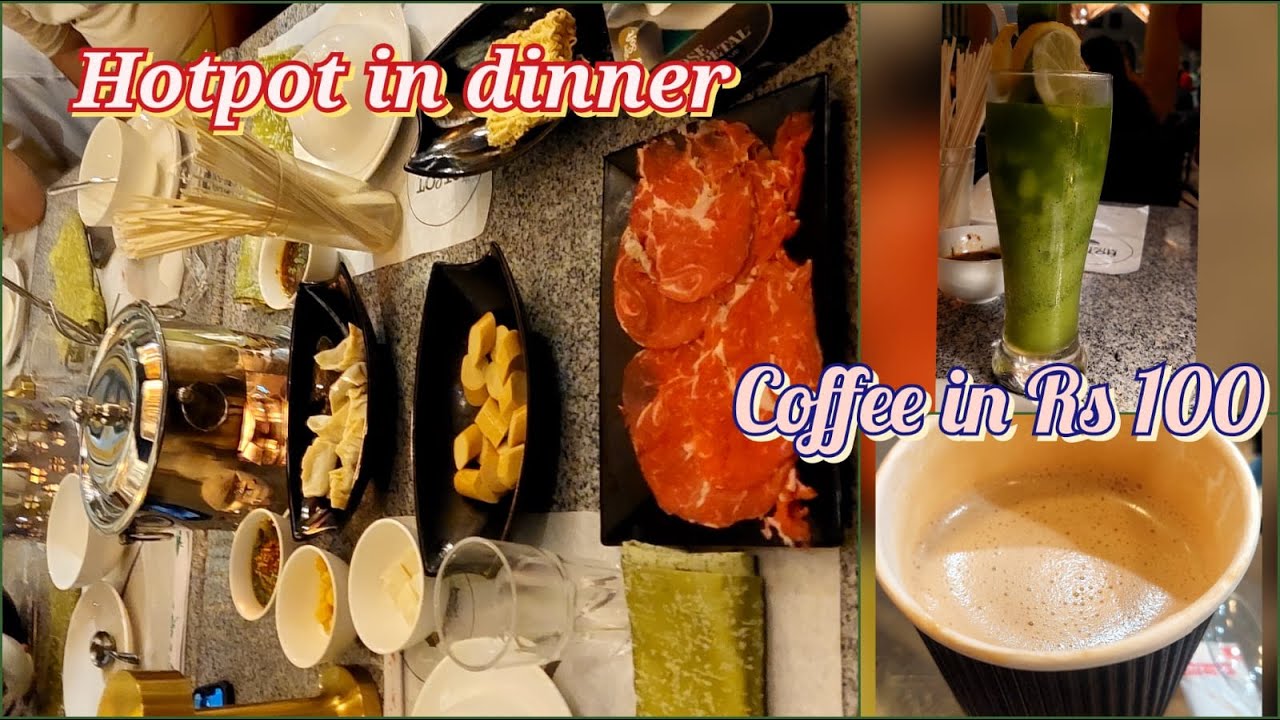 The hotpot ministry 🛎 unique food Cheap but good quality coffee ☕️