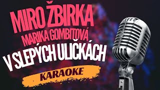 Karaoke - Miro Žbirka & Marika Gombitová - "V slepých uličkách" | Zpívejte s námi!