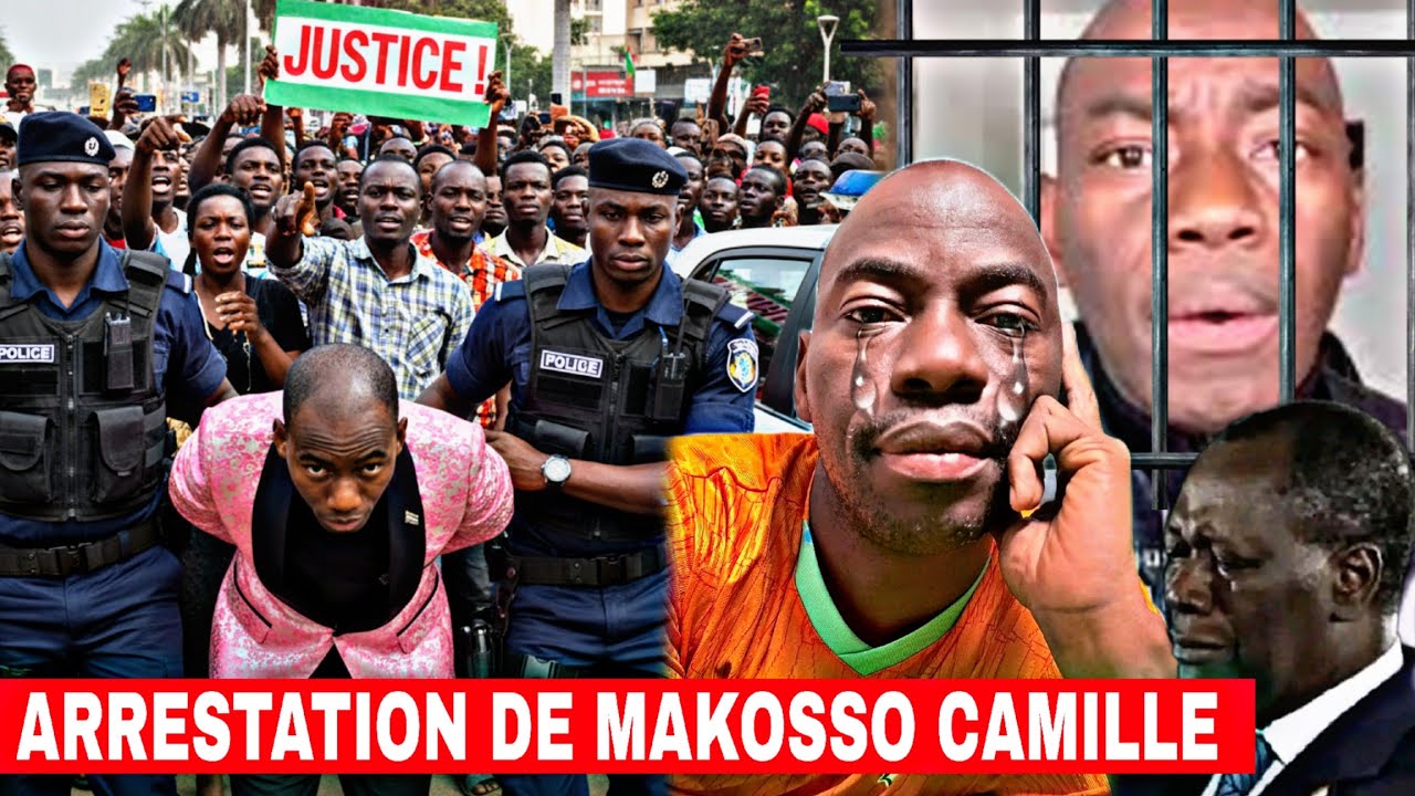 MAKOSSO CAMILLE À ÉTÉ ARRÊTÉ PAR DRAMANE OUATTARA APRÈS AVOIR DÉNIGRÉ OUATTARA AU CONGO 