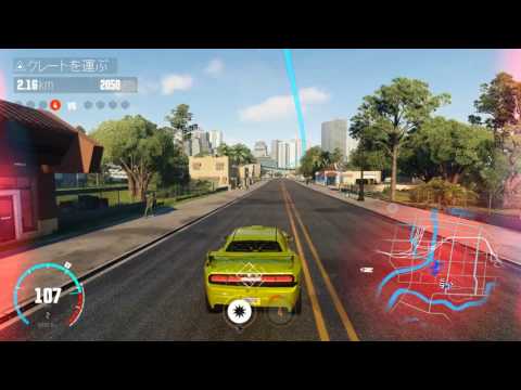 【The CREW】 チェイス失敗 DODGE CHALLENGER SRT 8 [Raid] #69