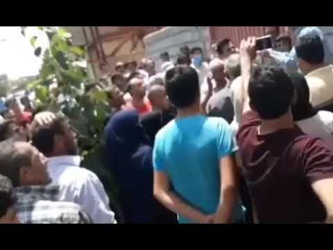 اعتراض مردم تبریز پایتخت آذربایجان جنوبی اشغالی به قطع شدن مکرر آب آشامیدنی منازل