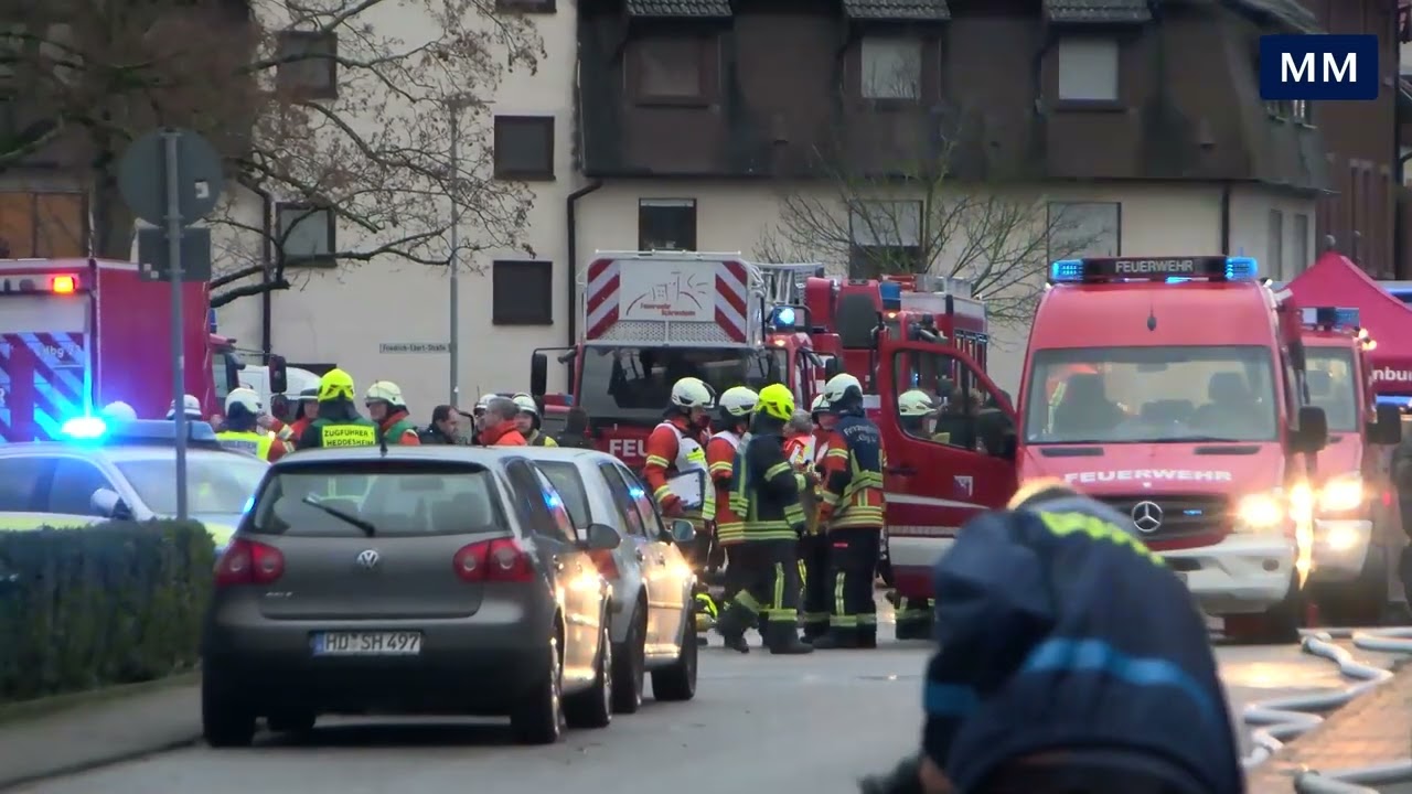 Ladenburg: Zwei Tote bei Brand - Ursache unklar