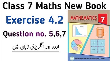 Unit 4 Exercise 4.2 Class 7 New Book | Chapter 4 Ex 4.2 Question no. 5,6,7 Class 7th | Learning Zone