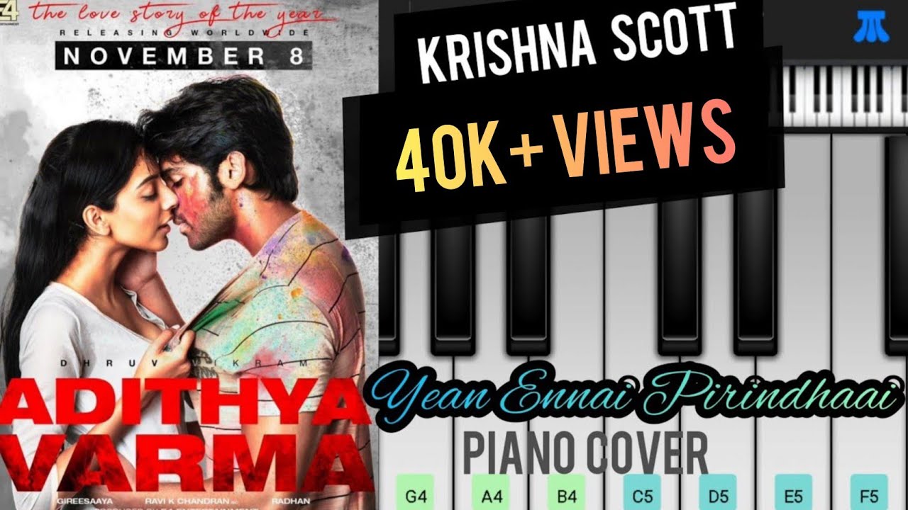 Yean Ennai Pirindhaai Piano Notes Piano Cover Adithya Varma Walk Band Mobile Piano Chords Chordify
