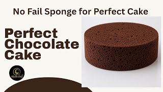 How to make a Perfect Chocolate Cake Sponge Without Oven | Soft and Fluffy Cake for Beginners |  screenshot 3