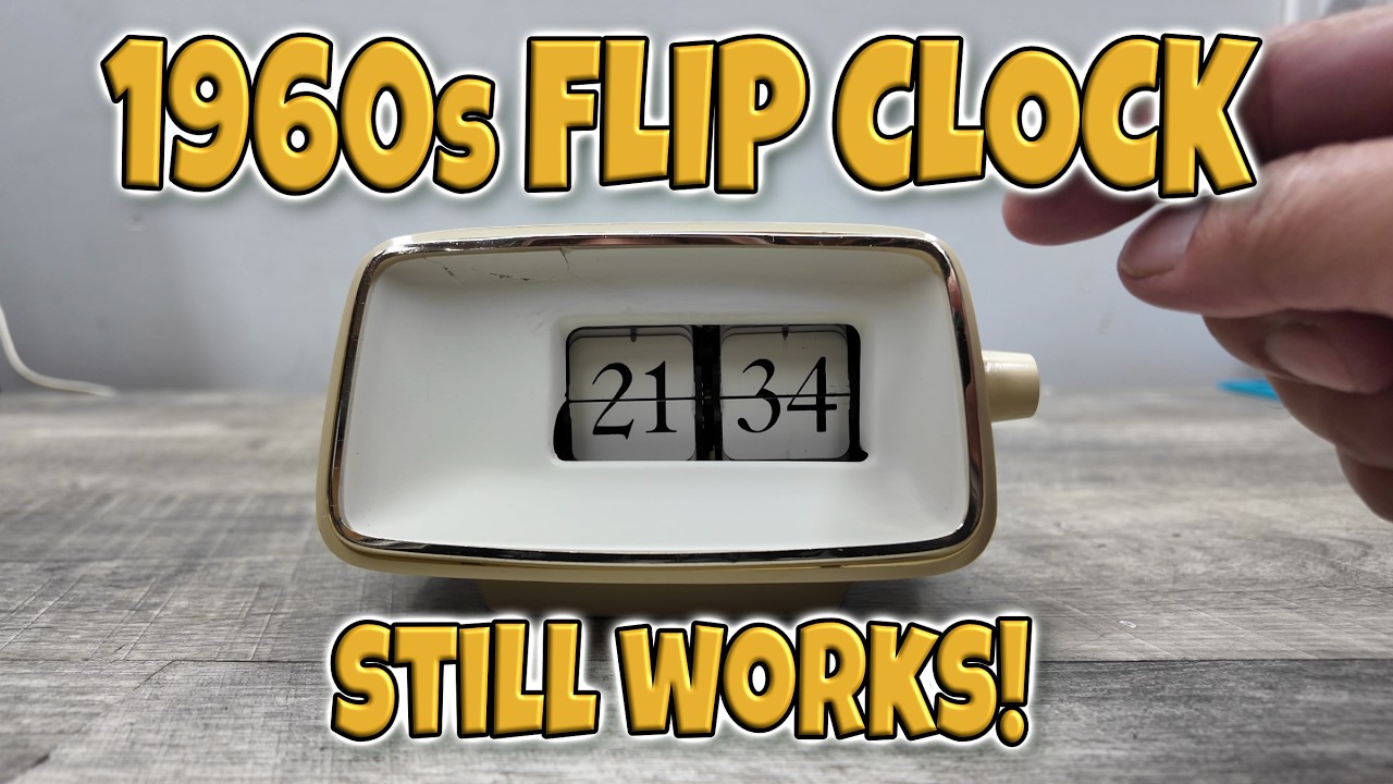 Copal Caslon 201 Flip Clock (1960s) | History, Features & Working