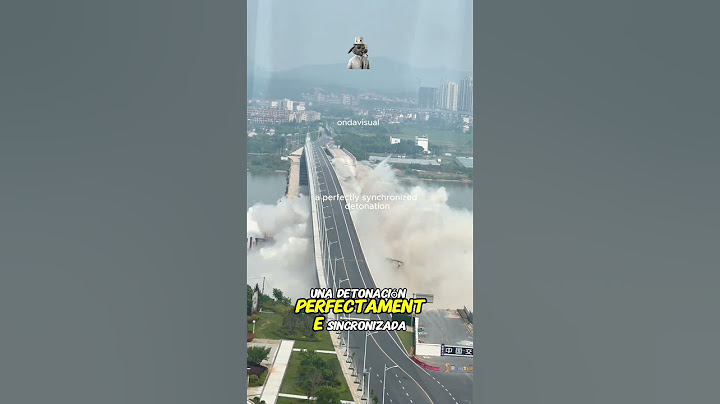 🎇 They blew up a bridge... without touching the one 3 meters away! 🧨🌉
