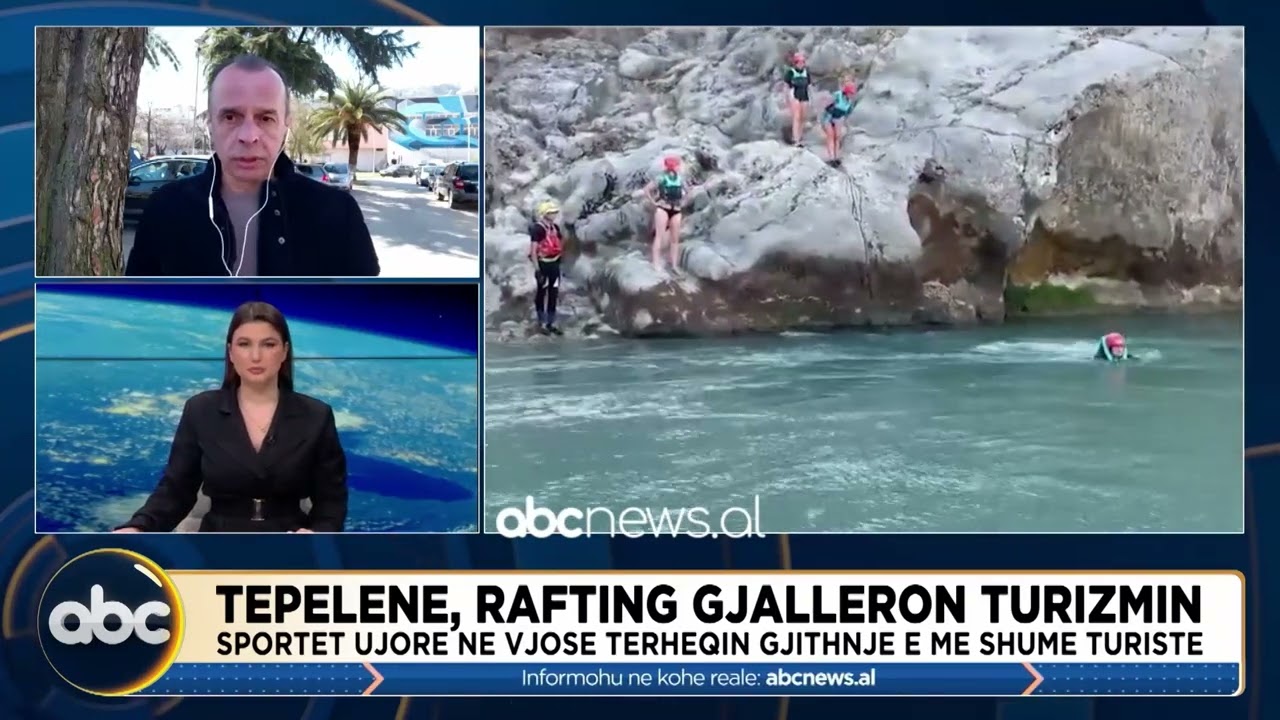 Tepelenë, raftin gjallëron turizmin/ Sportet ujore në Vjosë tërheqin gjithnjë e më shumë turistë