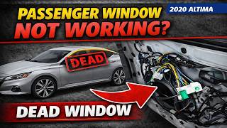 “They Replaced EVERYTHING… But This 2020 Nissan Altima Window Still Didn’t Work!”