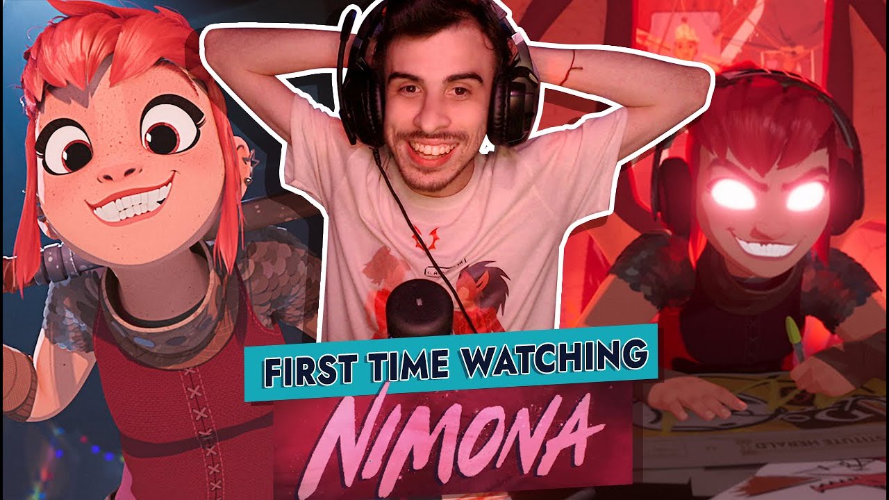 **NIMONA** IS THE QUEER & METAL BEAUTY MY HEART NEEDED! Movie Reacion/First Time Watching/Commentary