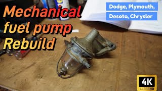 1936-1960 fuel pump rebuild Mopar / Plymouth / Chrysler / Dodge / DeSoto by Gage Fixes Everything 188 views 2 months ago 16 minutes