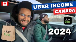 UBER CANADA INCOME  in 2024  “Lifeline for Jobless” ??