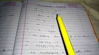 Substitution Method (प्रतिस्थापन विधि) by ASSSI