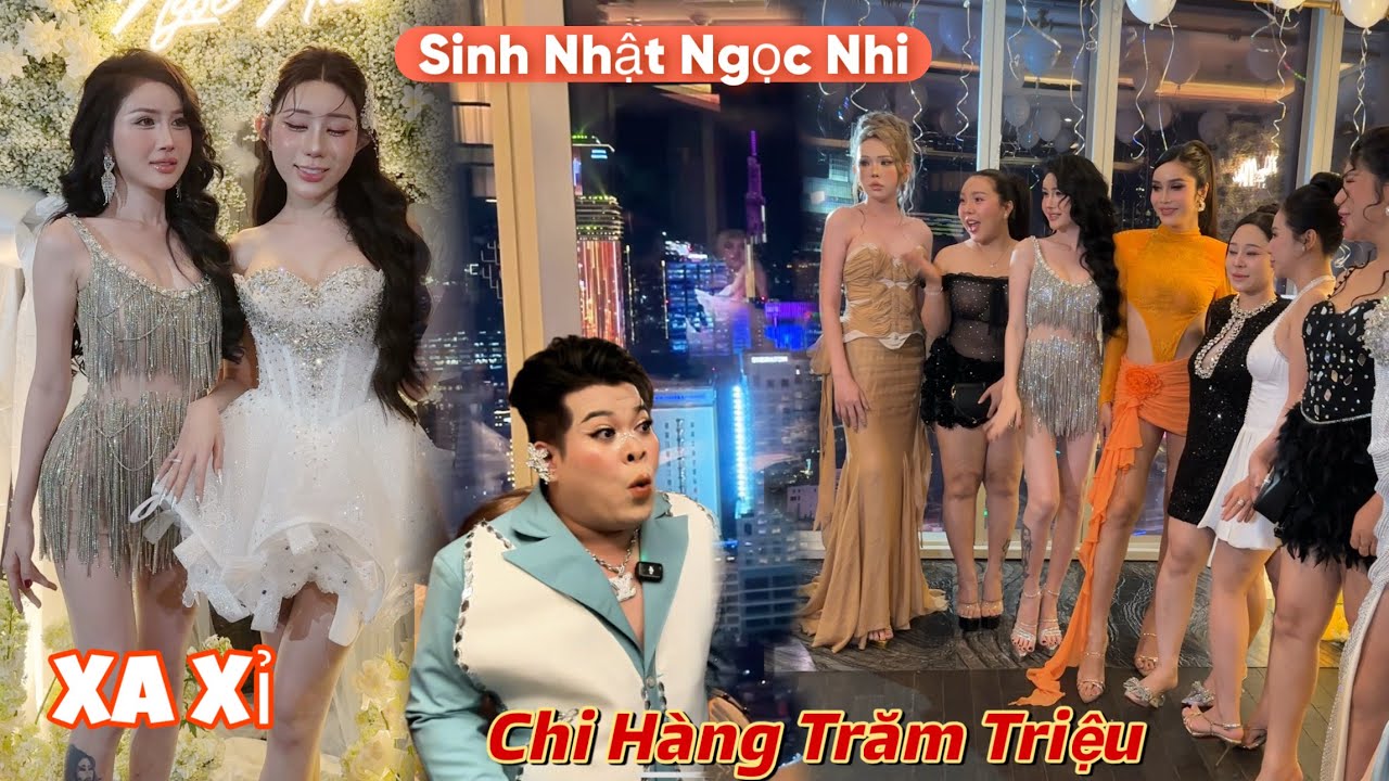 Sinh nhật Xa Xỉ Hội LGBT,Ngọc Nhi Chi Hàng Trăm Triệu Làm Tiệc Chuẩn Bị Lên Xe Hoa