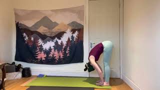 Pilates Roll Down into Plank and Press Up from Standing