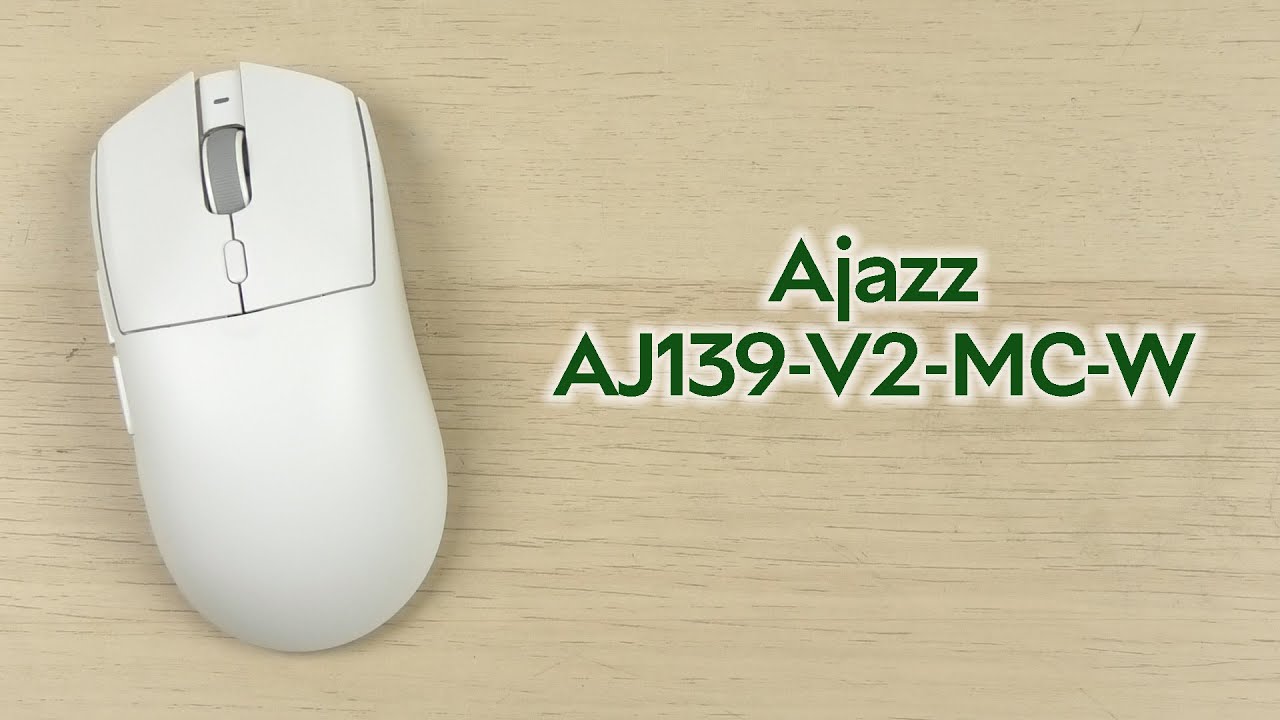 Розпаковка Ajazz AJ139 V2 MC Wireless/Bluetooth/USB White (AJ139-V2-MC-W)
