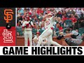 Giants vs. Cardinals Game Highlights (7/17/21) | MLB Highlights