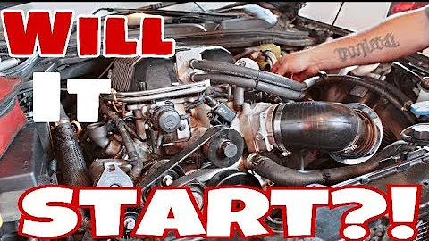 FRESHLY BUILT LSA SUPERCHARGED G8 GT FIRST START! BIG CHOP!