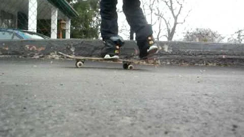 a perfect heelflip by Ronnie Holmes