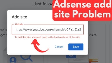 To Add This Site You Need To Go To The Host Platform Of This Site Youtube | Fixed
