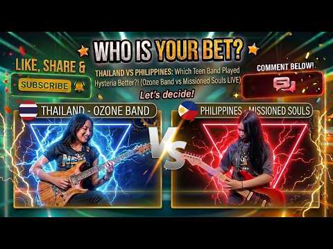 Hysteria By Muse | OZONE BAND VS MISSIONED SOULS (Video Reaction)