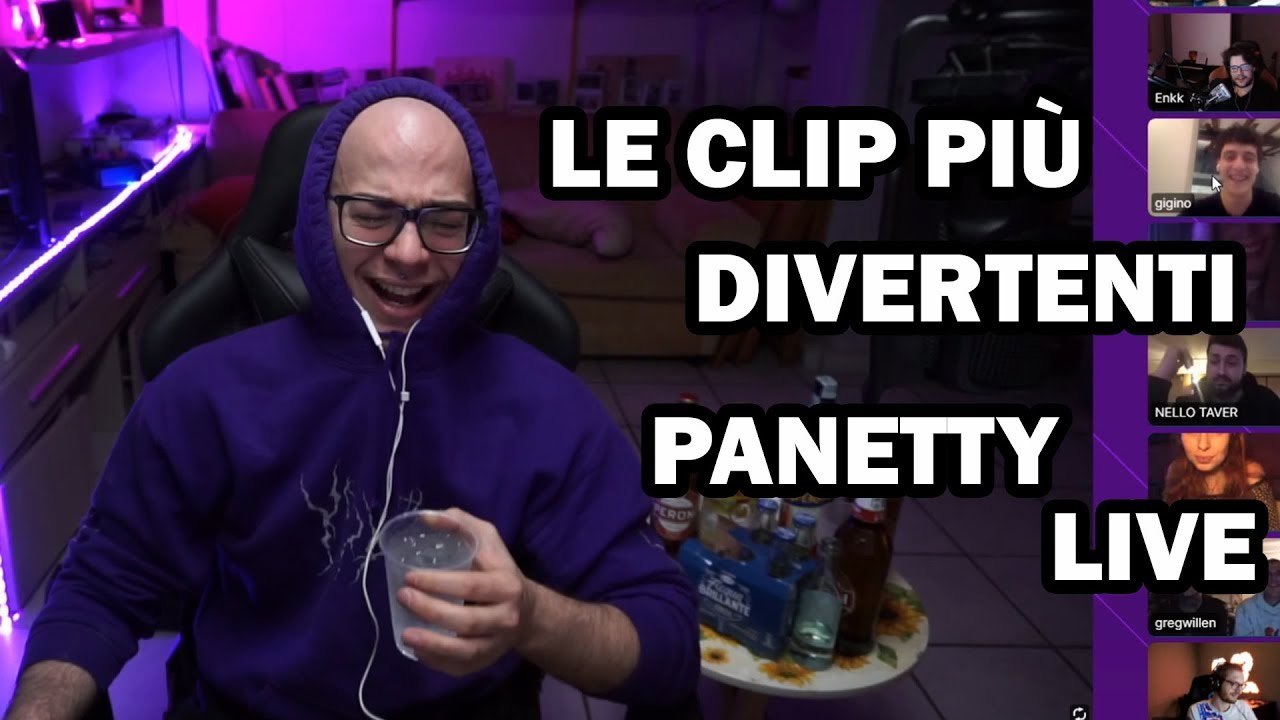 LE CLIP PIÙ DIVERTENTI! PANETTY LIVE