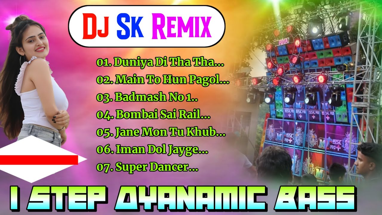 One Step Mix 🤘One Step Dyanmic Humming Dance Mix - Dj Sk Remix 🟢 - YouTube