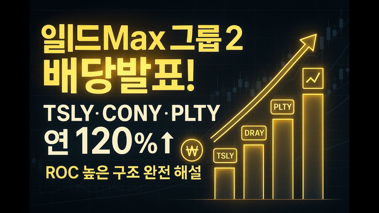 “12월2일 TSLY·CONY 이번 주 배당 얼마? Group 2 공식 발표 총정리”