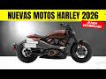 ¡10 NUEVAS motos de Harley-Davidson para 2026!