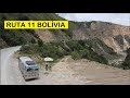 BOLIVIA RUTA 11 PRA TARIJA DESDE ENTRE RIOS | RODOVIA NA CORDILHEIRA VISTA DE CIMA | LINDA ESTRADA