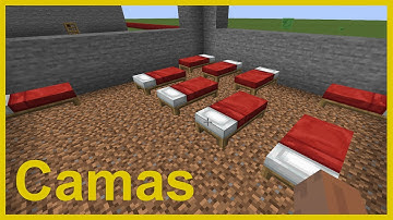 Construir camas con Python mcpi RaspberryJuice: