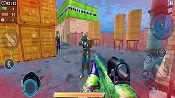 Counter terrorist FPS Robot Shooting Strike Game | shooting robot game - Anti-Terrorist Robots