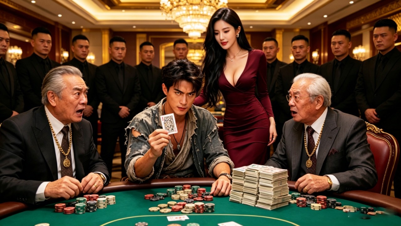 美女总裁倒追：落魄穷小子竟是赌神