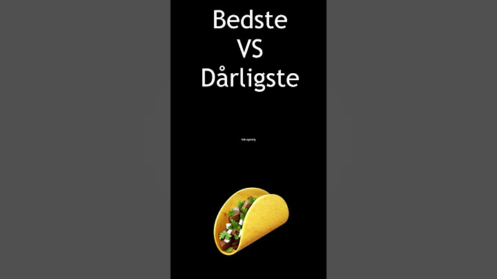 Dårligste VS Bedste Streetfood🌮