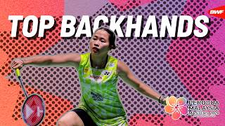 PERODUA Malaysia Masters 2026 | Top Backhands of the Week