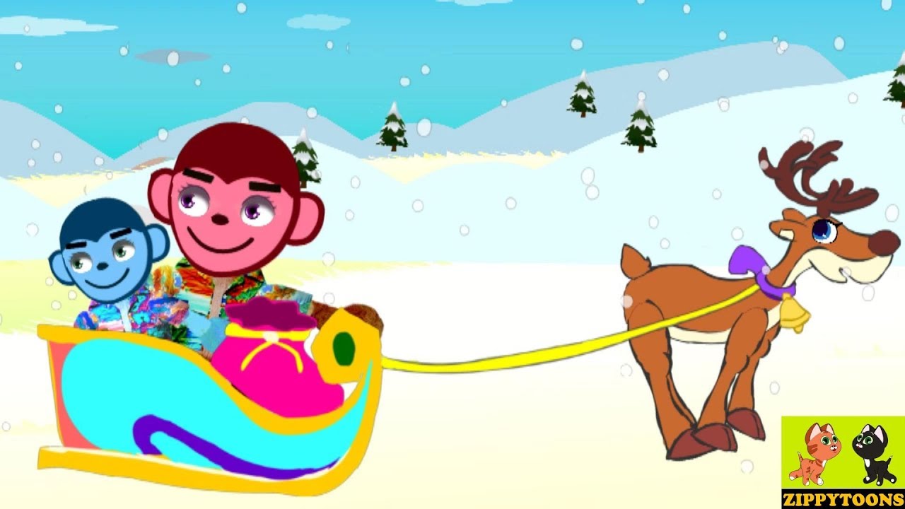 Animation Christmas Songs Medley For Children 2 ZippytoonsTV YouTube