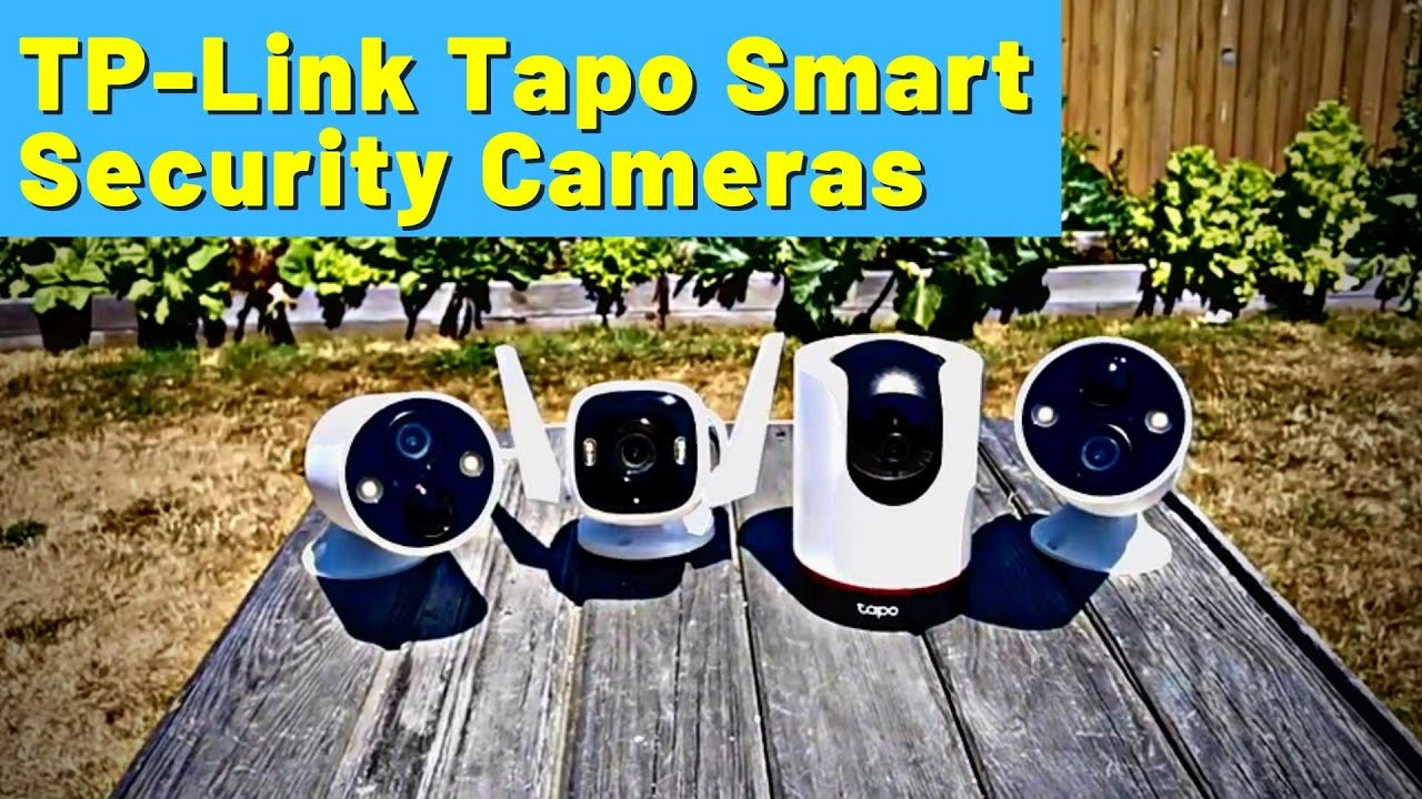 3x TP-Link Tapo Smart Cameras Review - for Outdoor Security Use, Indoor Pan  & Tilt AI 