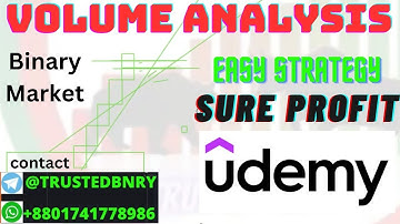 Udemy Courses Volume Spread Analysis Main Secret for Sure Profit in Binary Option Trading
