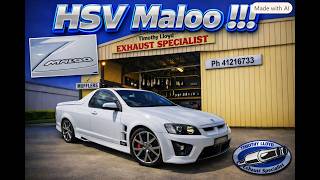 Genuine HSV R8 Maloo 317kW Aussie Beast | Twin 3" Stainless Cat-Back Upgrade!