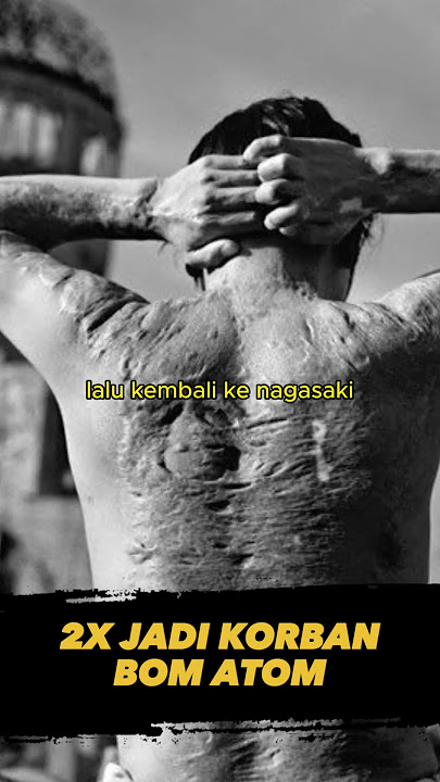 Satu-satunya Korban Selamat 2 Kali Bom Atom Jepang