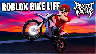 🔥 BEST NEW Roblox Bike Life Game?! | Project Wheelie Testing